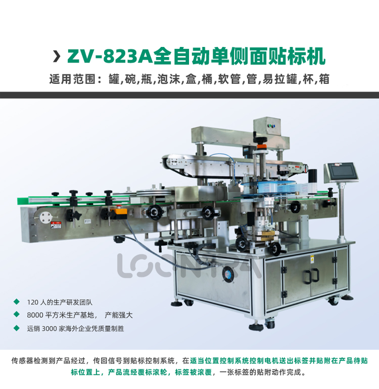 ZV-823A全自動單側面貼標機_01